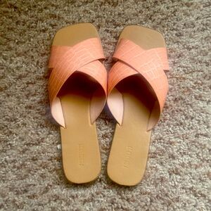 Pink forever21 sandals